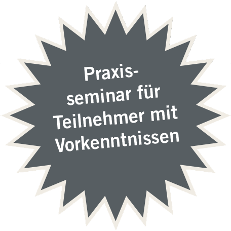 Praxisseminar für Teilnehmer mit Vorkenntnissen